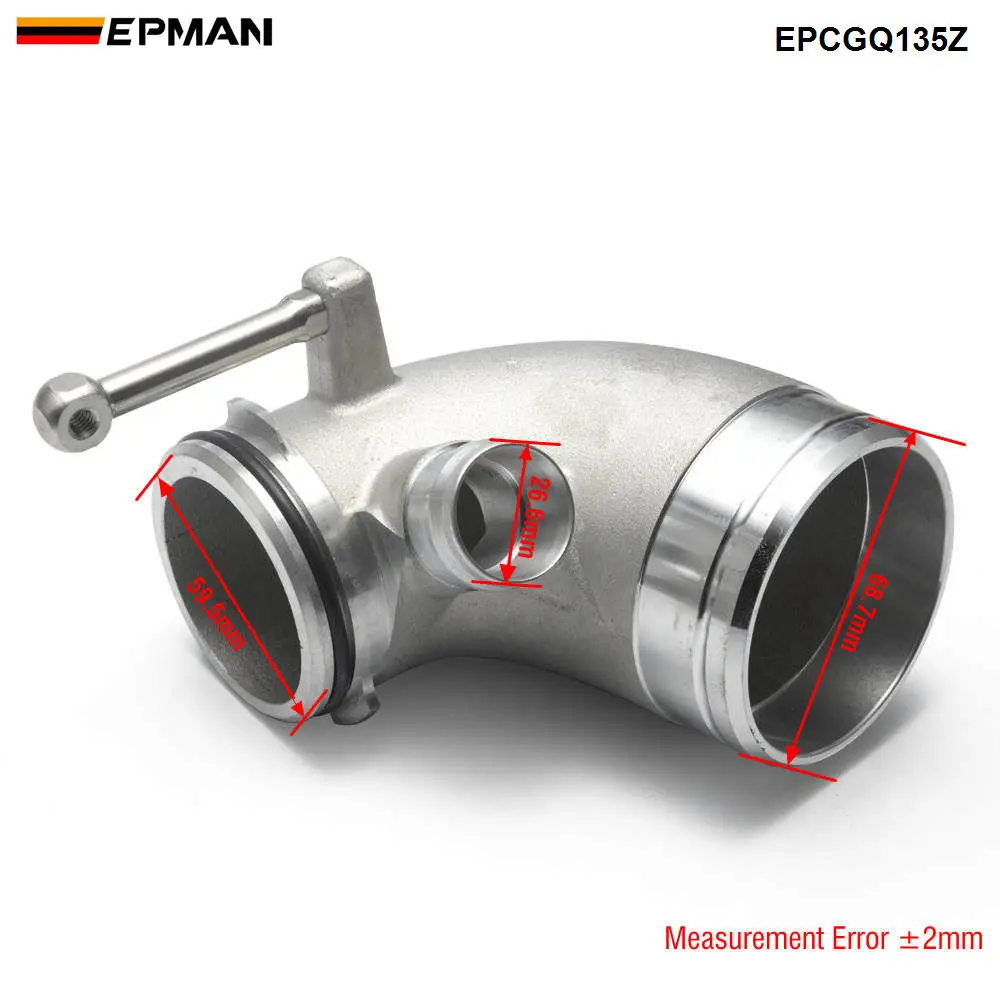Tubo de admisión turbo EPMAN EPCGQ135Z – Audi TT/TTS MK3, S3, A3 2.0 T - imagen 2