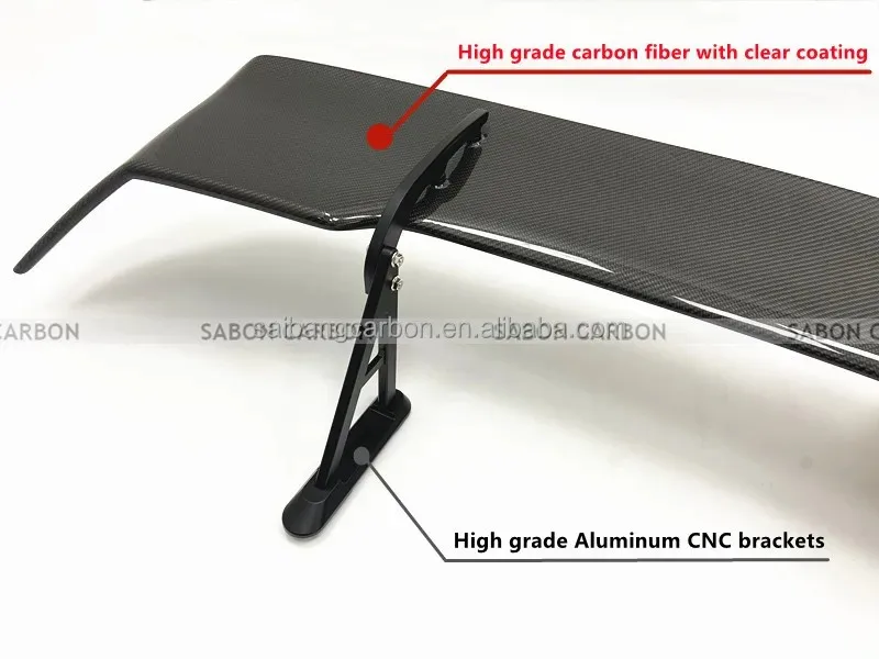 Alerón trasero fibra de carbono STI para Subaru BRZ/GR86 2022 - imagen 5