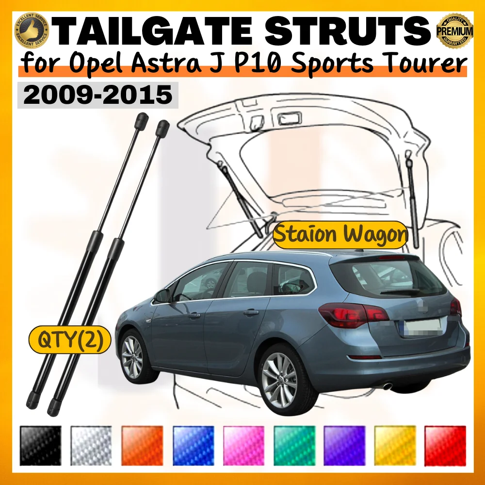 Amortiguador de maletero a gas Opel Astra J SW 2009-2015