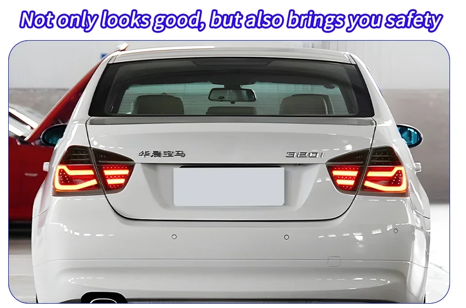 Conjunto de faros traseros LED BMW E90