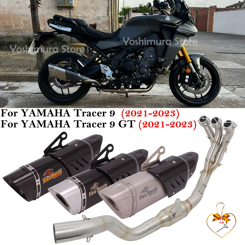 Escape Slip On con DB Killer para Yamaha Tracer 9 y Tracer 9 GT 2021-2023