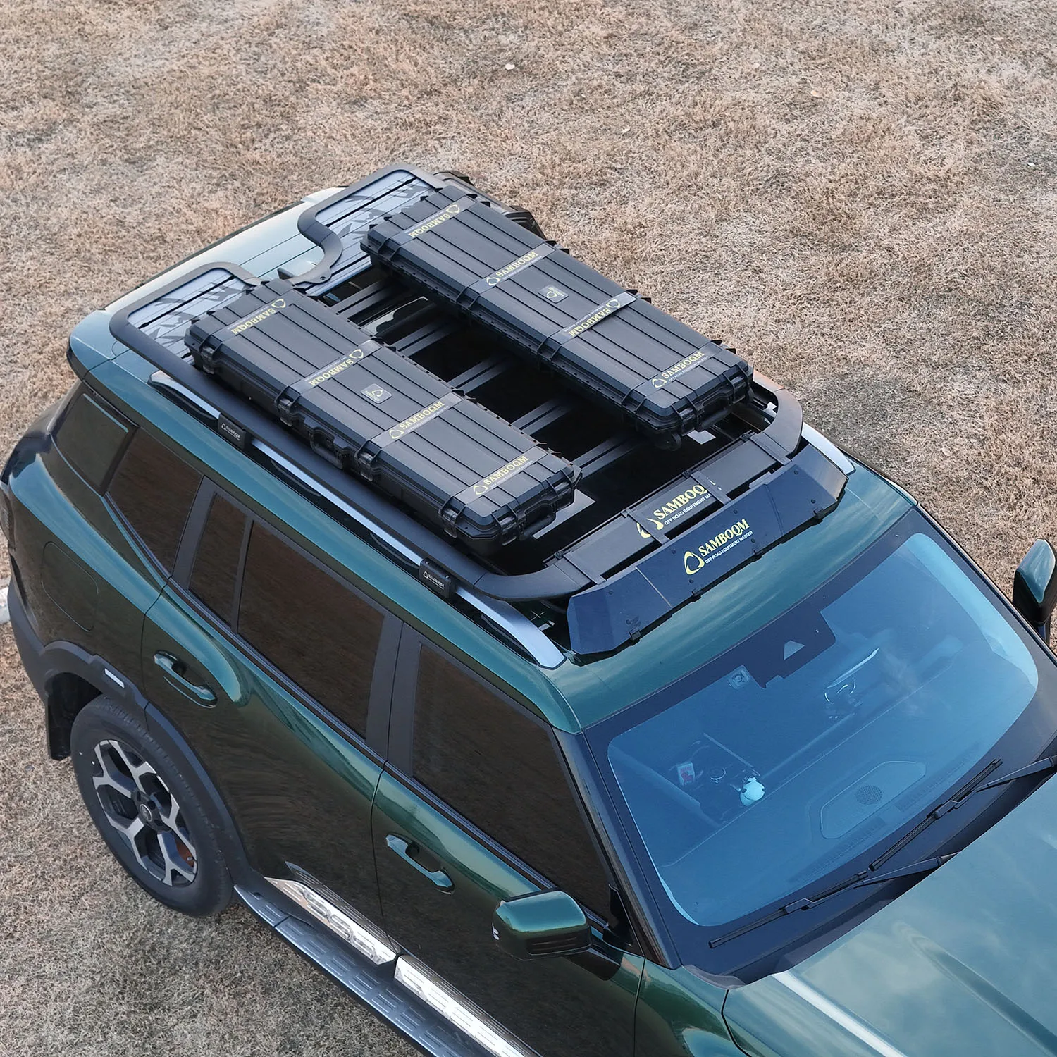 Caja de techo abierta