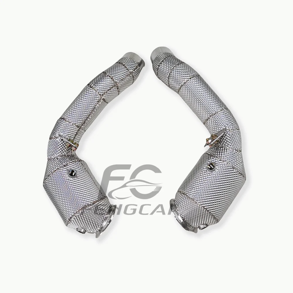 Bajante catalítica BMW M6 F06 4.4T 2011-2016 acero inox alto flujo - imagen 4