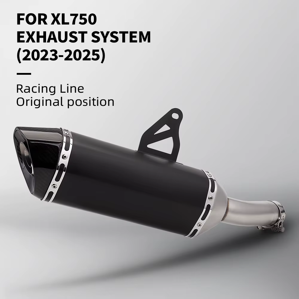 Tubo intermedio de escape Slip-On con DB Killer para XL750