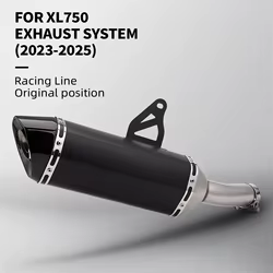 Tubo intermedio de escape Slip-On con DB Killer para XL750