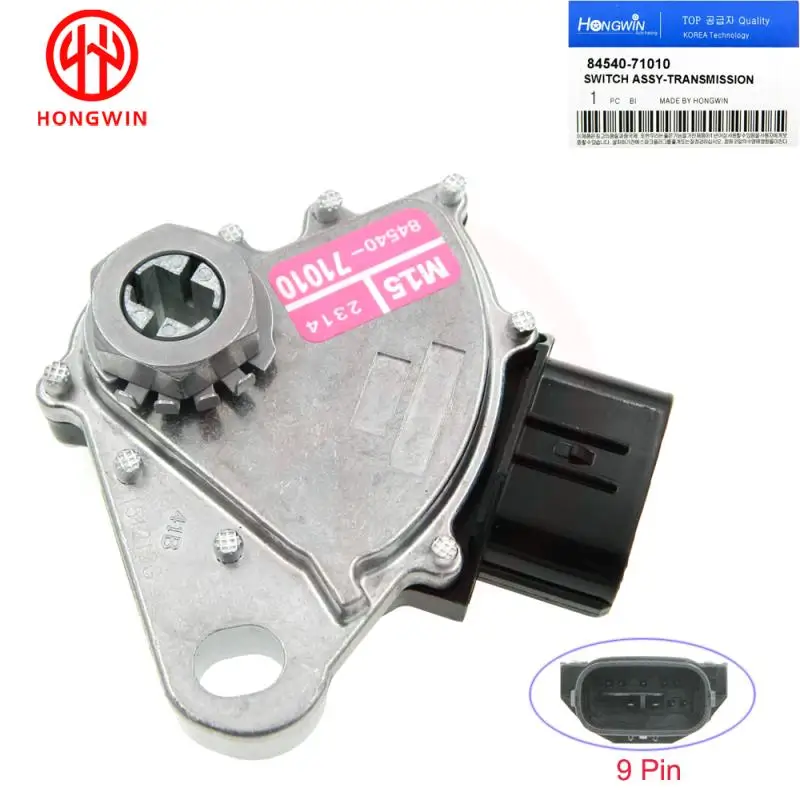 Interruptor de punto muerto Toyota 84540-71010 para Tacoma y Tundra