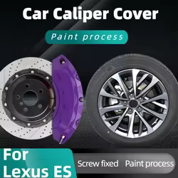 Kit de cubrepinzas de freno de aluminio para Lexus ES 2010-2021