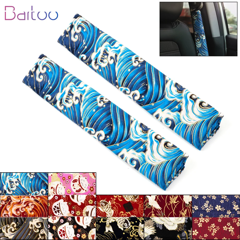 Funda cinturón seguridad estilo japonés universal – Protector coche