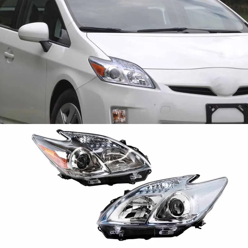 faros halógenos Toyota Prius 2010-2015 conducción diurna giro