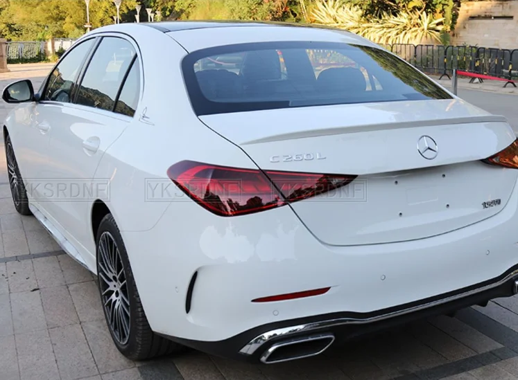 Alerón trasero para mercedes-benz Clase C W206 C200 C260 C300 C43 C63 AMG 2022 2023 2024, embellecedor de alerón trasero para maletero - imagen 5
