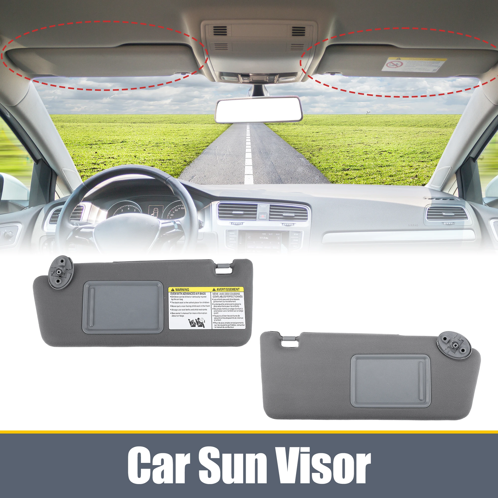 Autohaux visera Toyota Tacoma 2005-2012 pasajero – 74320-04181-B1