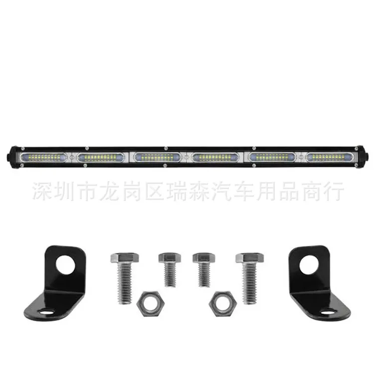 Foco LED auxiliar instalado en un vehículo