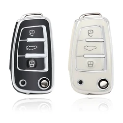 Funda de TPU para llave Audi A3, A4, A5, Q3, Q7 y TT