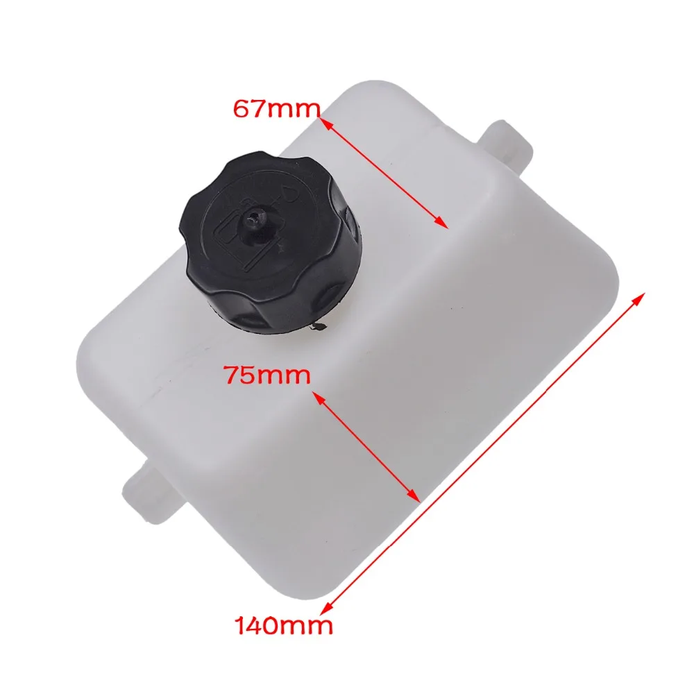 1L gasolina combustible tanque de gasolina 2 tiempos Mini Moto niños suciedad bolsillo bicicleta gasolina Filte manguera de combustible en línea tubo Clips abrazaderas - imagen 4