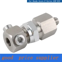 Adaptador rosca BSPT sensor presión aceite – Honda Acura K20 K24 aluminio