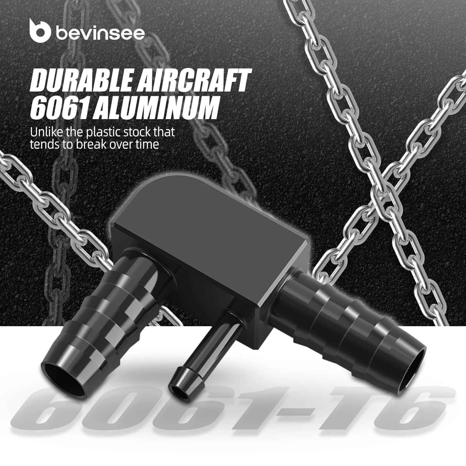 BEVINSEE 13327503677 Manguera de vacío M54 para BMW E46 y E39 - imagen 4