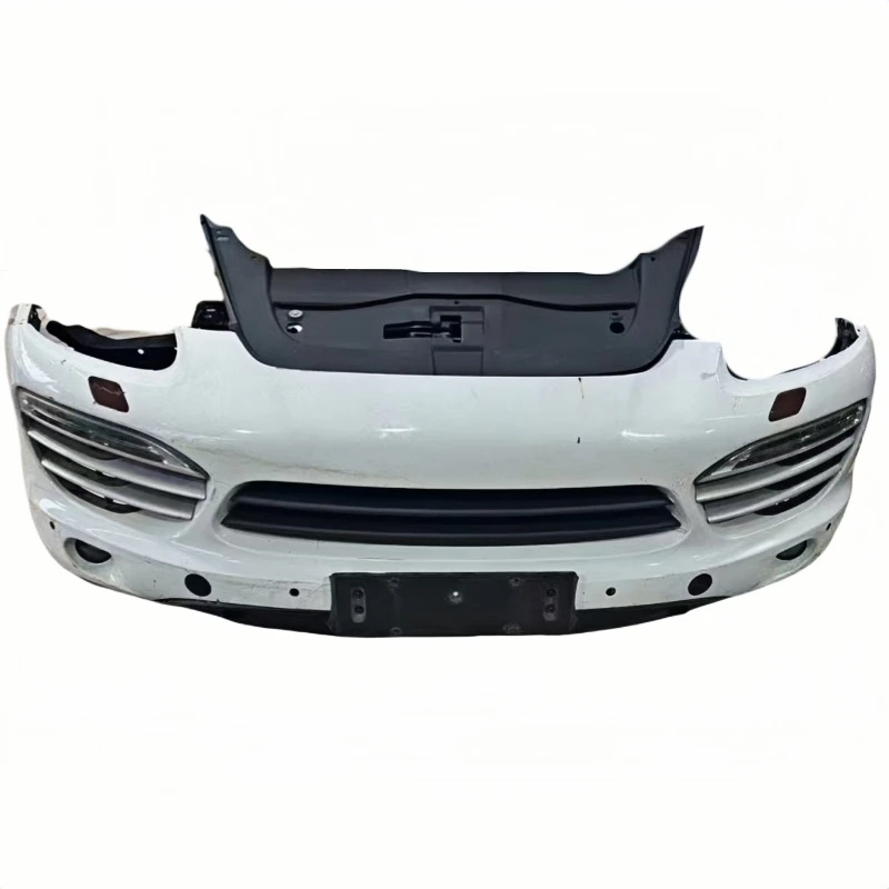 Utilizado para parachoques delantero Porsche Cayenne con ventilador enfriador de red de disipación de calor compatible con accesorio de parachoques delantero - imagen 3