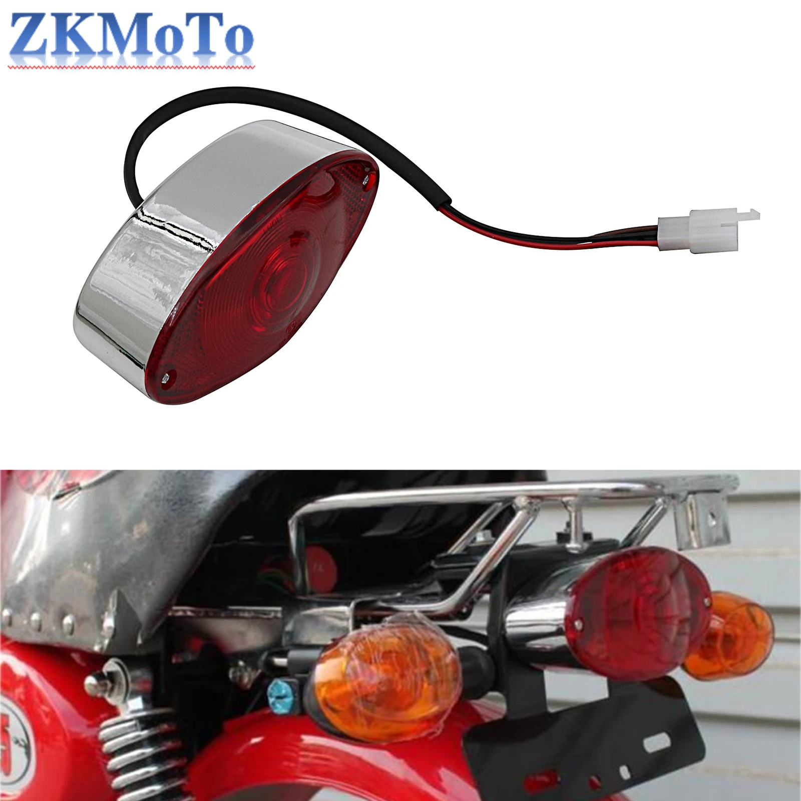 Luz trasera de matrícula y freno Honda Monkey Z50