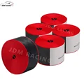 5pcs red black