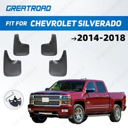Protectores de guardabarros premium Chevrolet Silverado 2014-2018