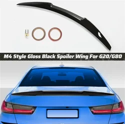 Alerón trasero ABS negro estilo M4 para BMW Serie 4 G20