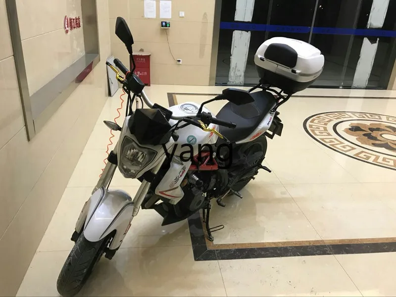 Baúl trasero para moto CX extragrande con espacio para casco - imagen 5