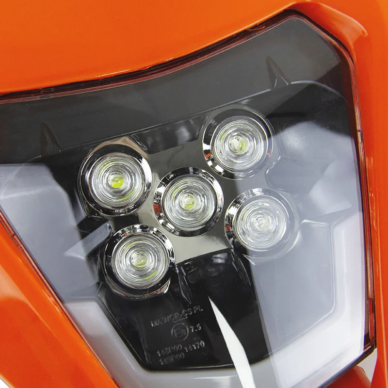 Faro LED con máscara para Honda CG125-1 y KTM EXC/SX - imagen 5