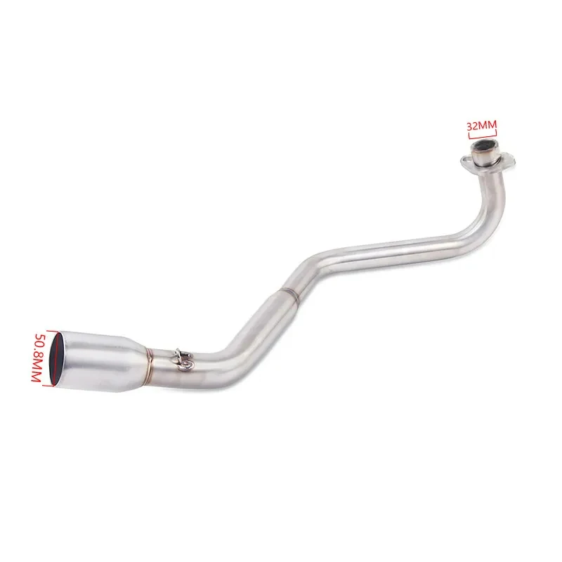 Silenciador escape Honda Grom MSX125 2013-2019 medio cromado - imagen 4