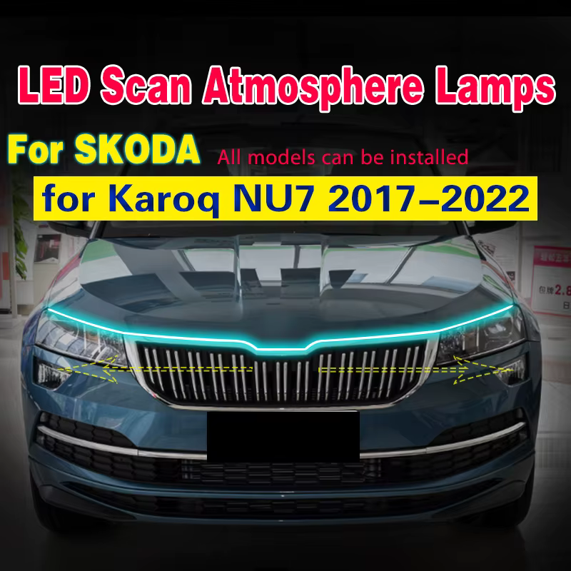 Tira LED DRL Antiniebla con Efecto Escaneo – Skoda Karoq 2017-2022