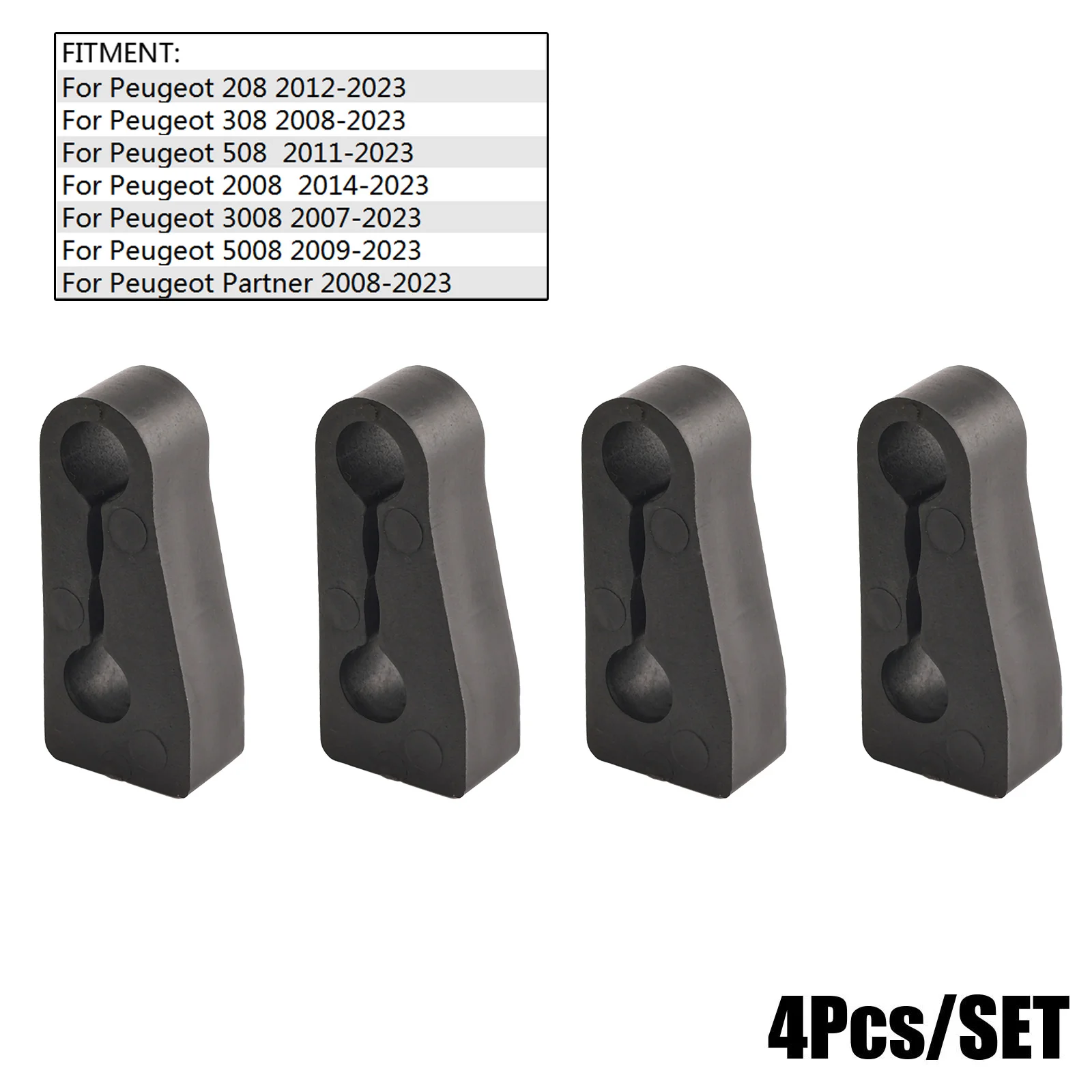 Tope antirruido para cerradura de puerta – Peugeot 208, 308 y 3008 - imagen 3