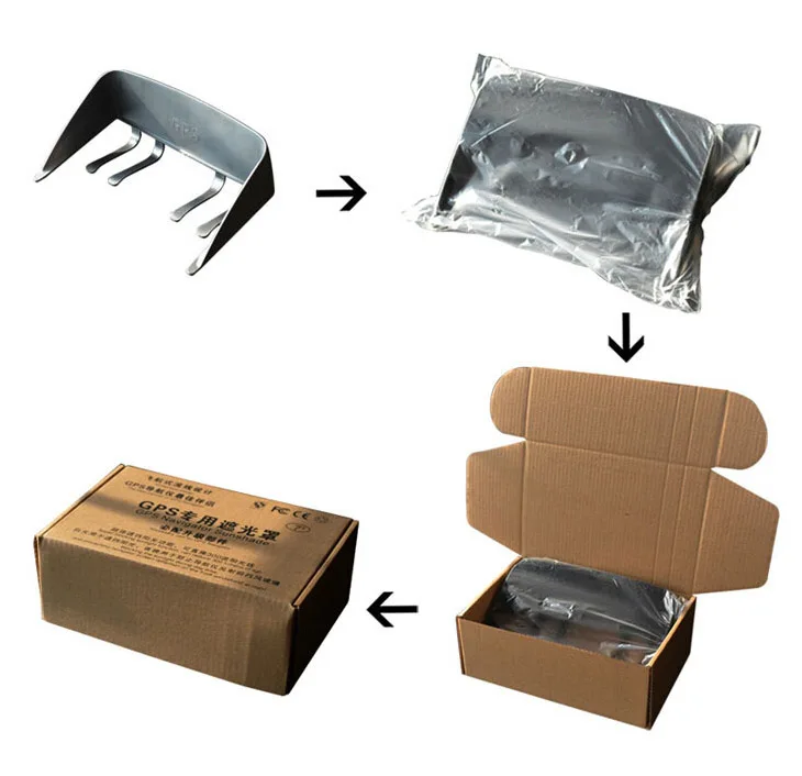 1 parasol antideslumbrante para Garmin 7 "pulgadas GPS nuvi 2757LM 2797LMT 2789LMT Dezl 760LMT bloque parasol Sat Nat - imagen 4