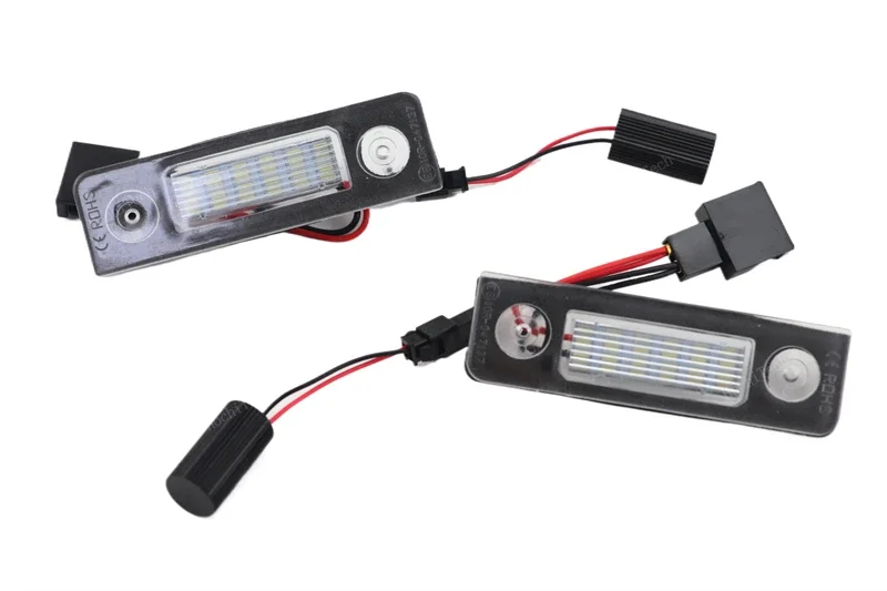 Par de lámparas LED para matrícula
