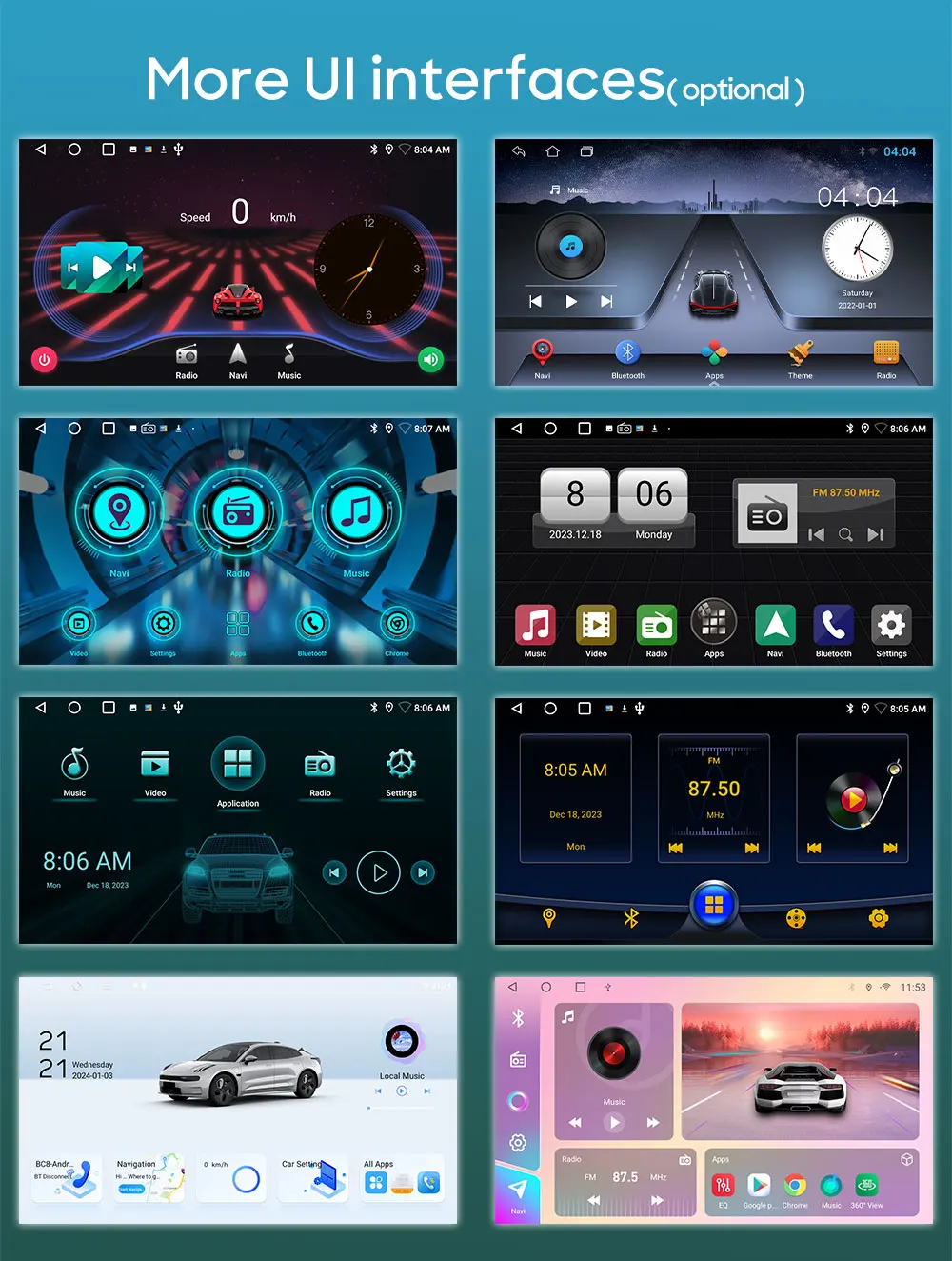 Pantalla 2K con navegación GPS