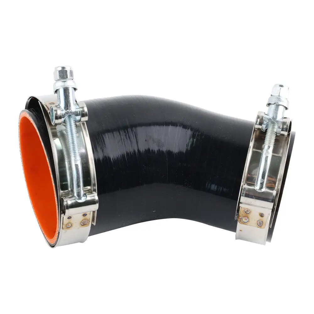 Tubo de carga turbo negro BMW N54 135i 335i - imagen 4