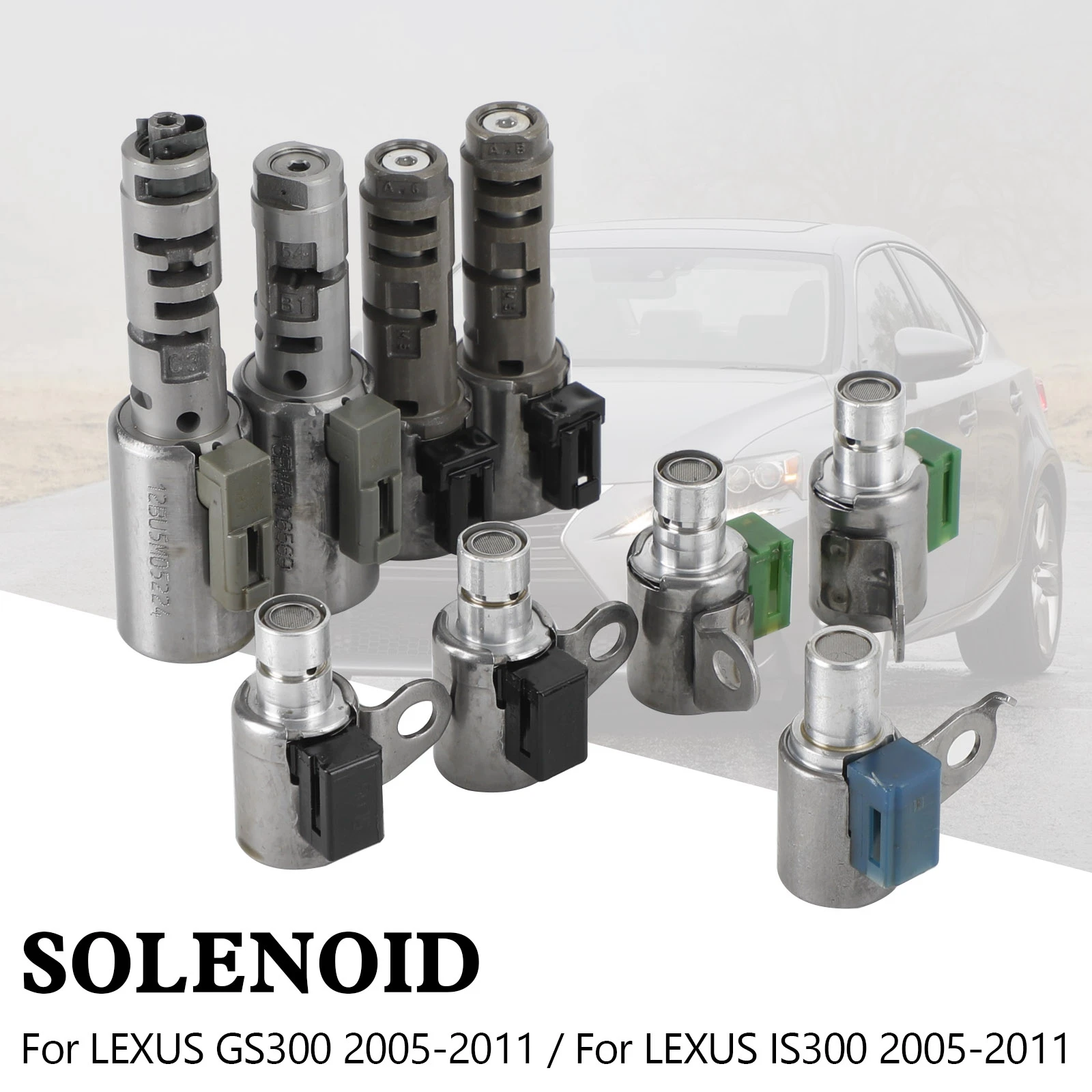 Kit de 9 solenoides de transmisión A960E para Lexus