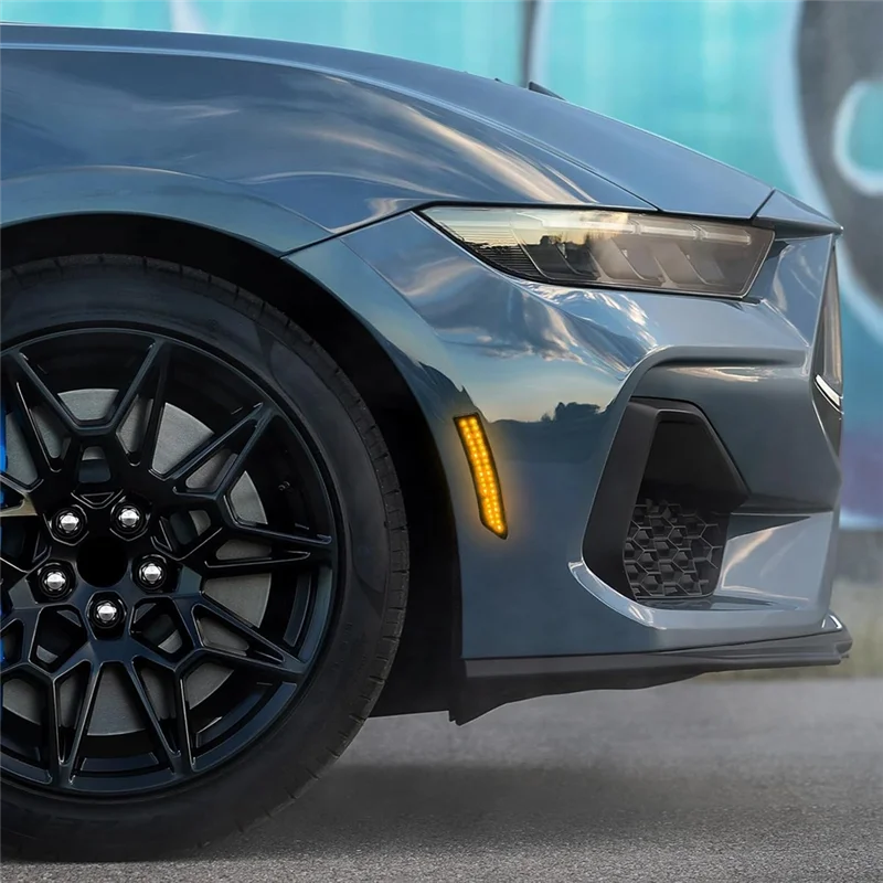 Lente ahumada guardabarros Ford Mustang 2024-2025 - Marcador lateral - imagen 5