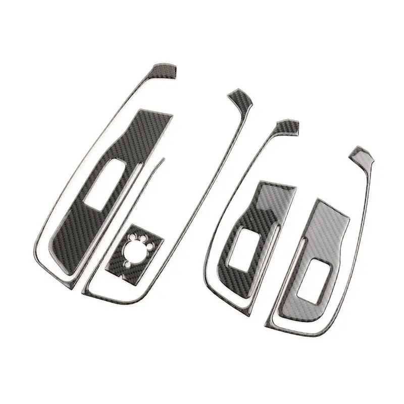Embellecedor elevalunas de fibra de carbono para Audi A3/S3/RS3 8V - imagen 2
