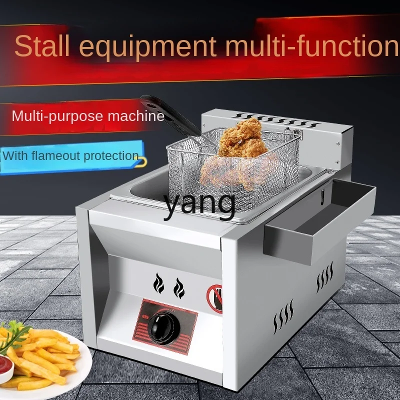 Cocina industrial de gas LHH para fideos y pollo frito - imagen 4