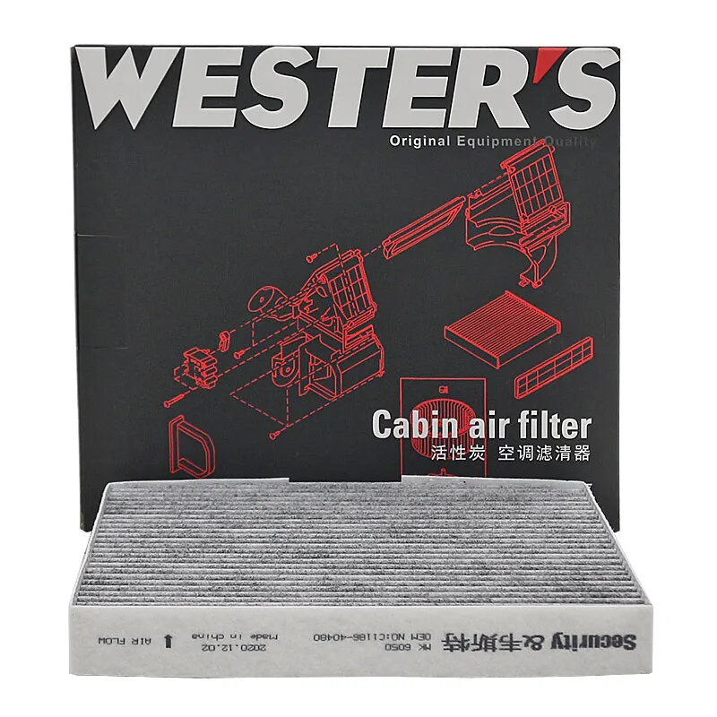 WESTGUARD Filtro Carbón Activado Cabina para MG D90 Pro T90 MAXUS Territory