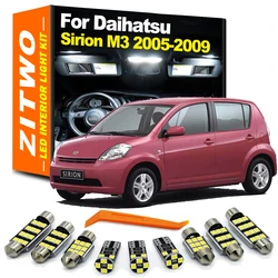 Kit bombillas LED interior ZITWO – Daihatsu Sirion M3 2005-2009