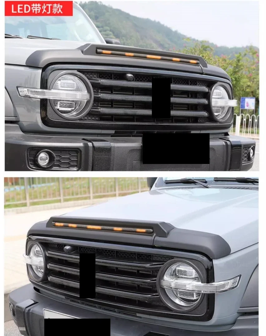 Deflector de capó con luces para Tank 300, protección antigravilla - imagen 4