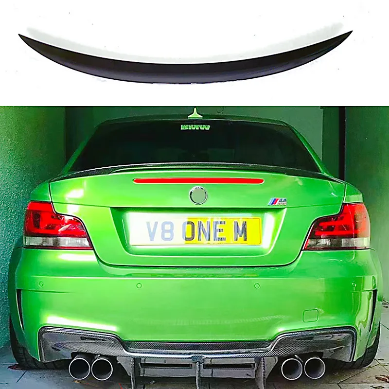 Alerón cola de pato ABS negro efecto carbono BMW Serie 1 E82/E88 - imagen 5