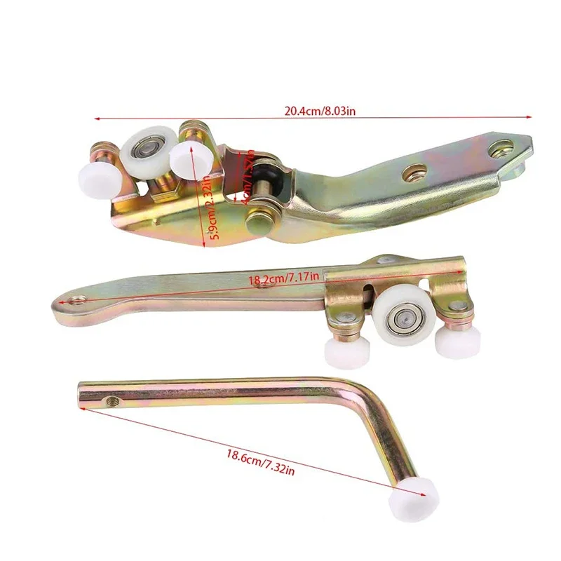 701843436 Guia de rodillos para puerta corredera derecha - VW T4 - imagen 3