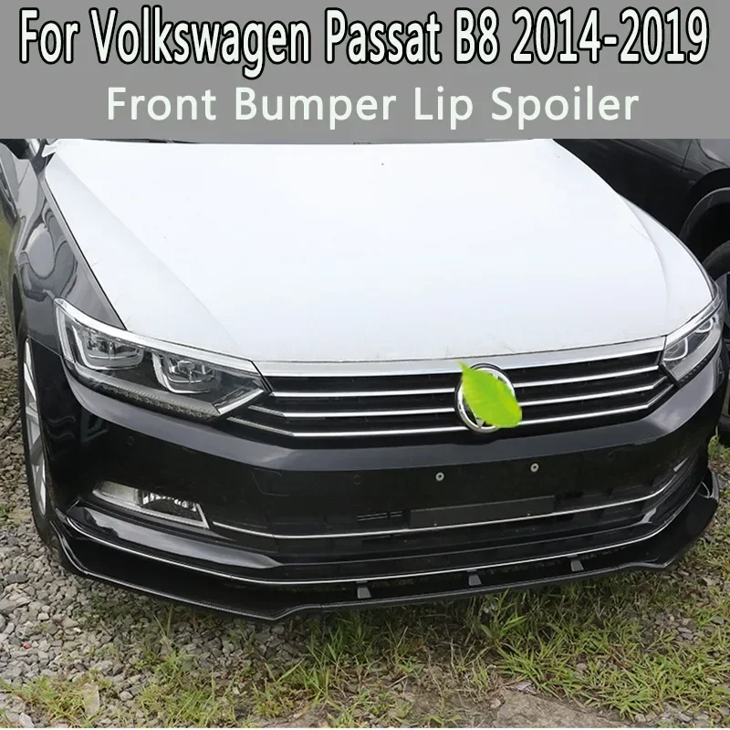 Parachoques delantero para coche VW Passat B8 2014-2019 Sedan, 3 piezas, alerón, carrocería, Tuning - imagen 4