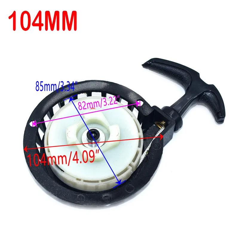 Arrancador de aluminio 2 tiempos 47cc para Pit Bike, Mini Cross y Quad - imagen 2