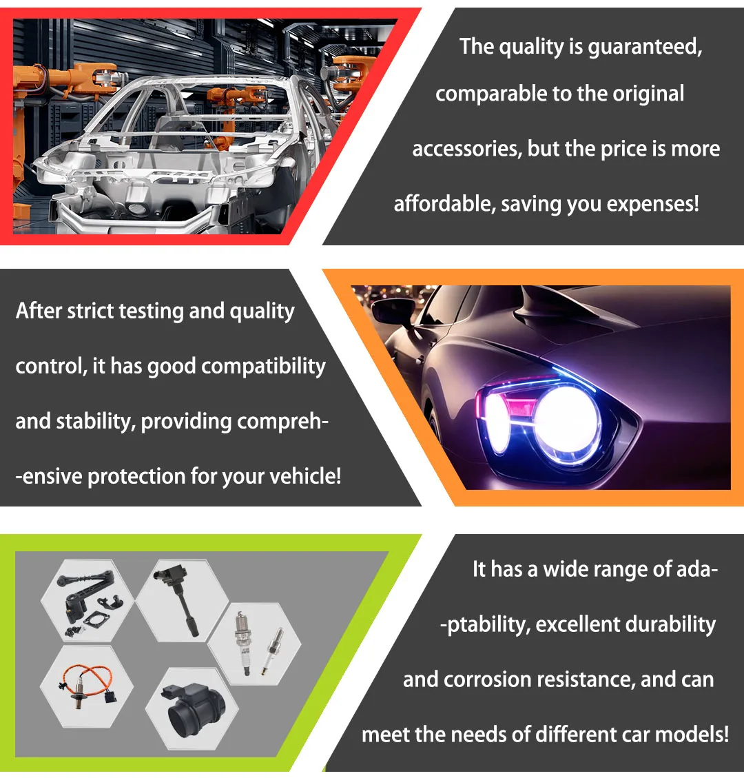 Sensor MAF 5WK98102 04L906461B vista frontal