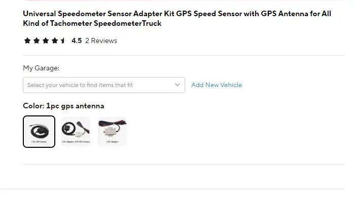 Emisor de velocidad GPS mini y universal