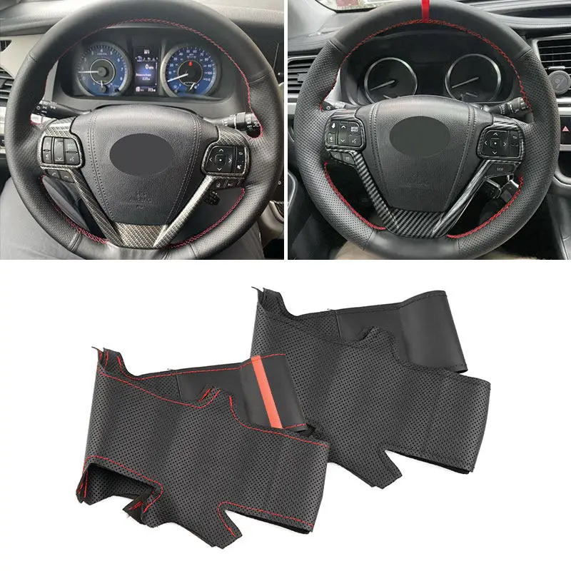 Funda cuero volante Toyota Highlander Sienna 2014-2019 con costura - imagen 2