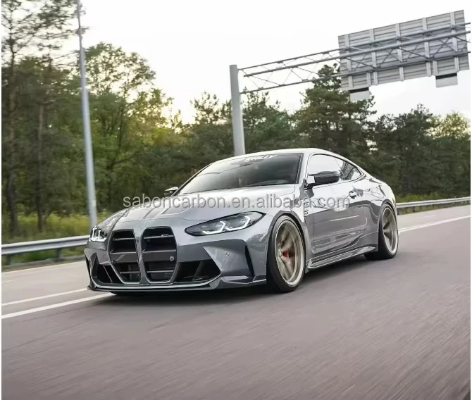 ST Style Rejilla paragolpes carbono BMW G80 M3 G82 M4 2021+ - imagen 4