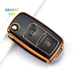 Funda de llave Volkswagen para Bora, Golf, Polo, Jetta y Passat